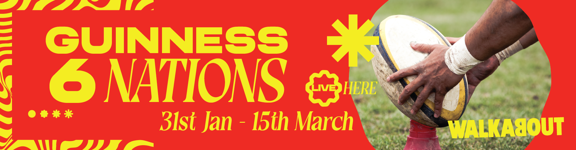 Watch 6 nations at Walkabout(d)(d)