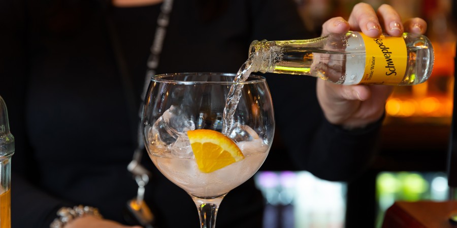 Gin and tonic Gin and tonic