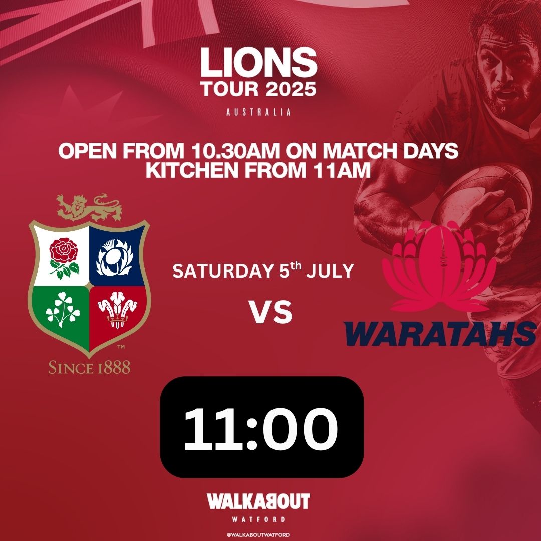 BRITISH & IRISH LIONS vs WARATAHS