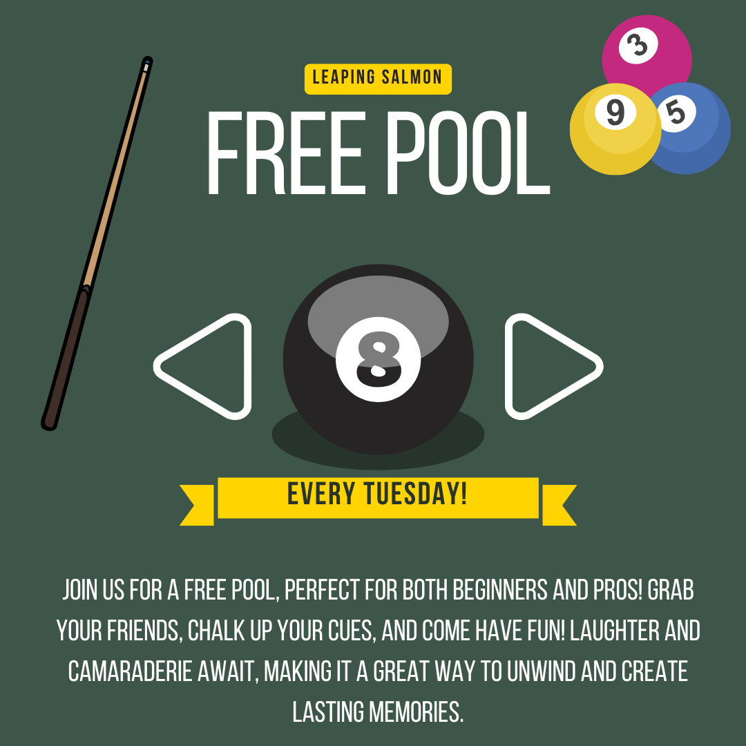 Free Pool Tuesday