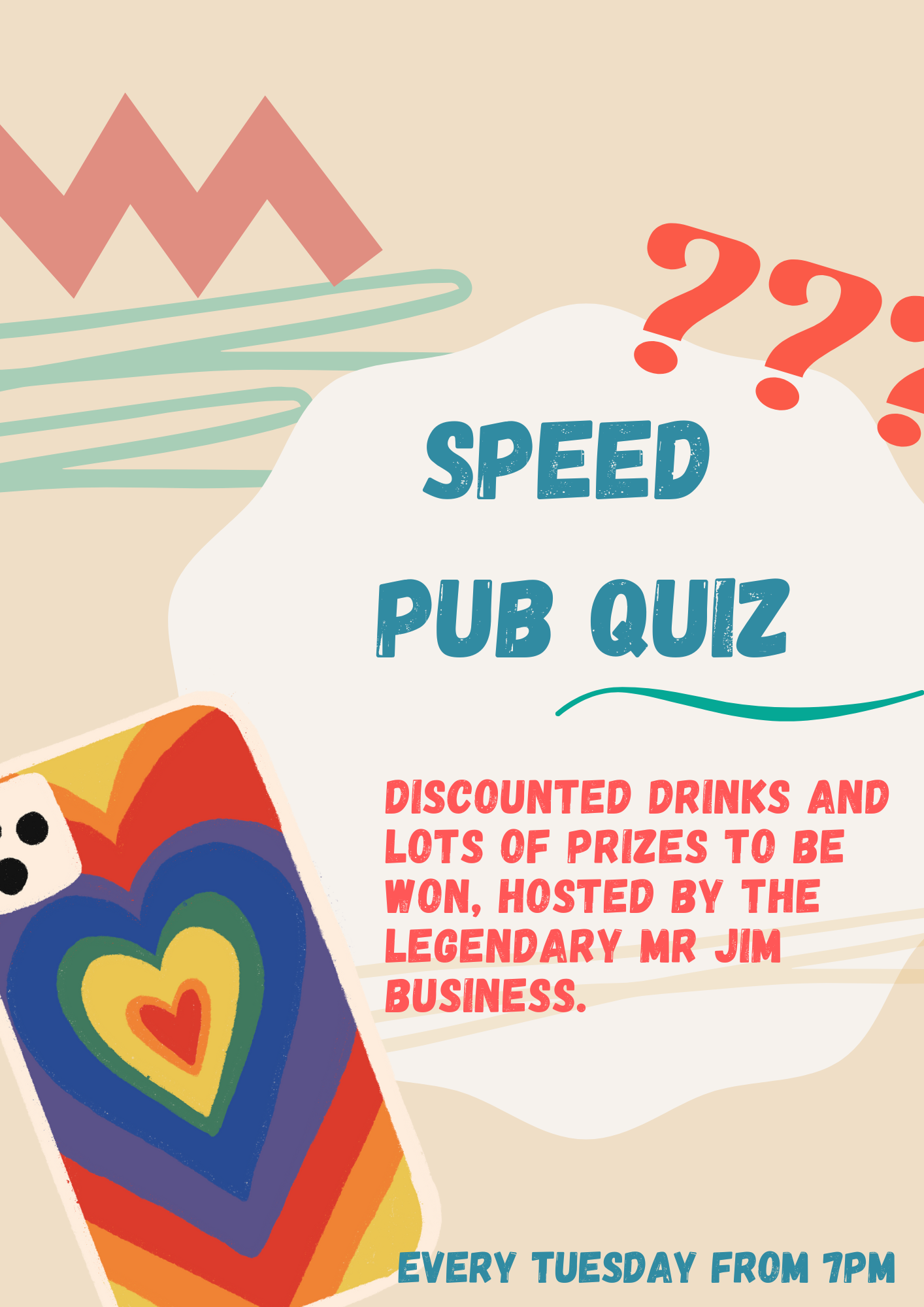 Speed Quiz Tuesdays