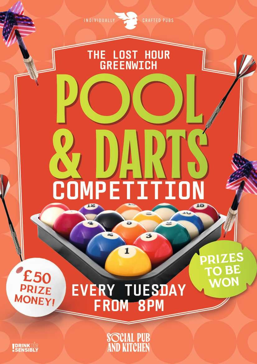 Pool and Darts competition