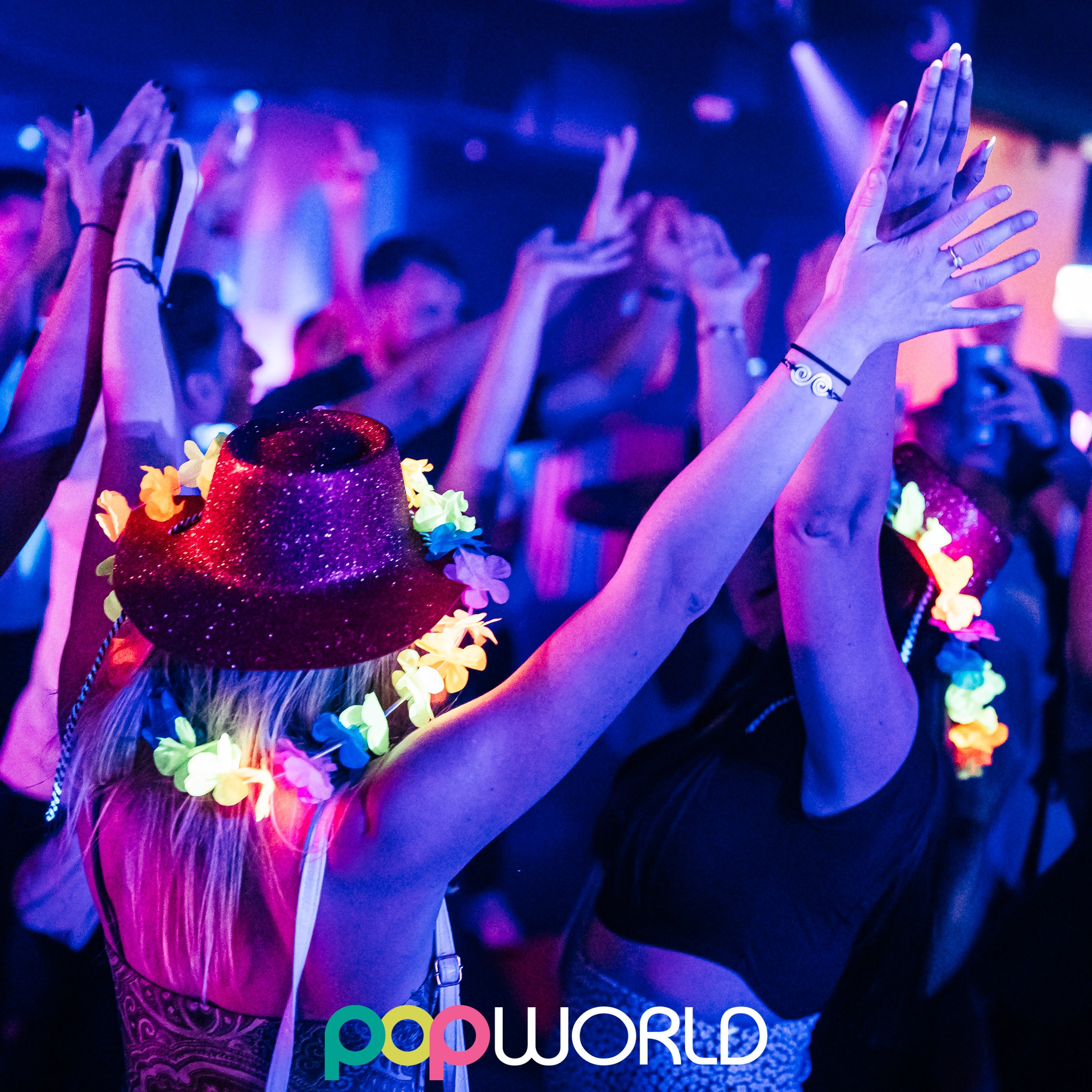 People dancing at Popworld Watling Street (d) People dancing at Popworld Watling Street (d)