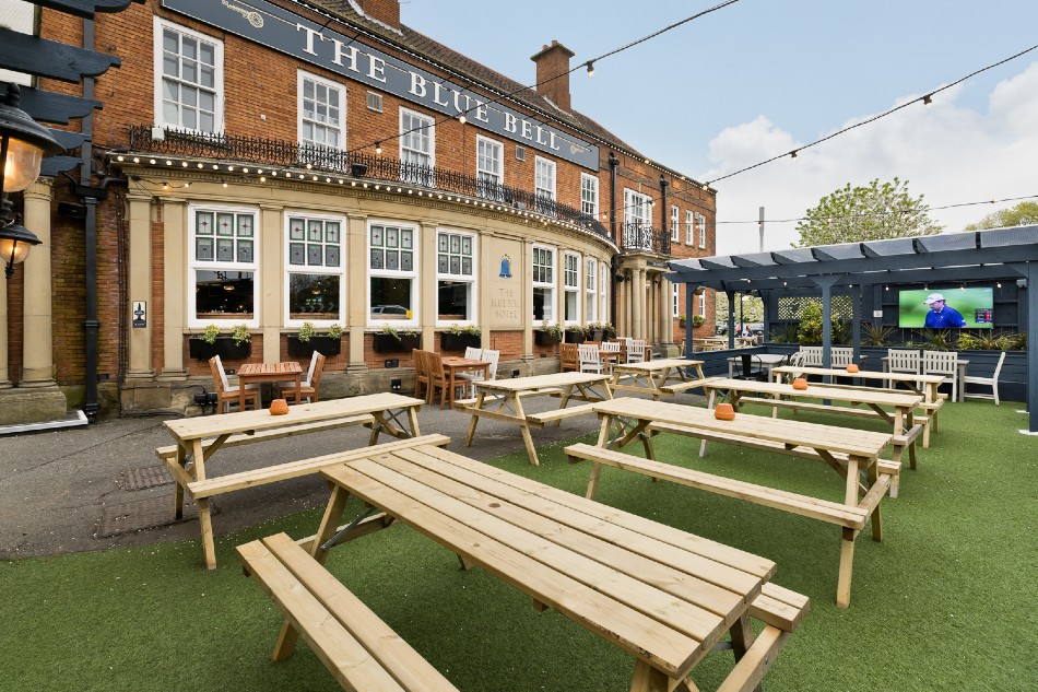 The Blue Bell Hotel Middlesbrough Beer Garden The Blue Bell Hotel Middlesbrough Beer Garden
