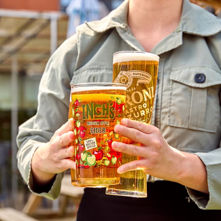 Beer garden in Wetherby Beer garden in Wetherby