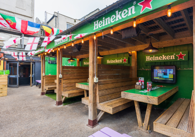 Photo of beer garden at Walkabout Brighton (d) Photo of beer garden at Walkabout Brighton (d)