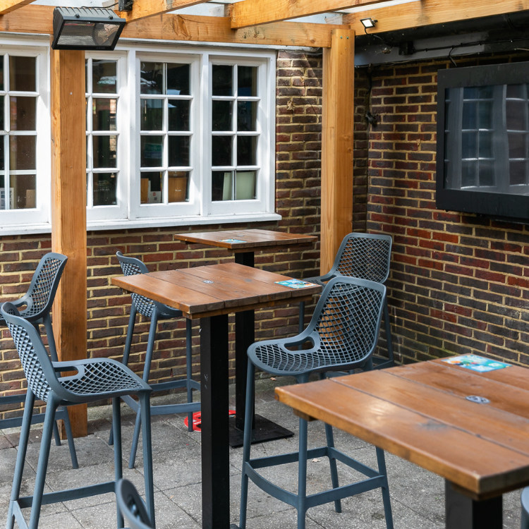 Outdoor Beer Garden in Sutton Outdoor Beer Garden in Sutton