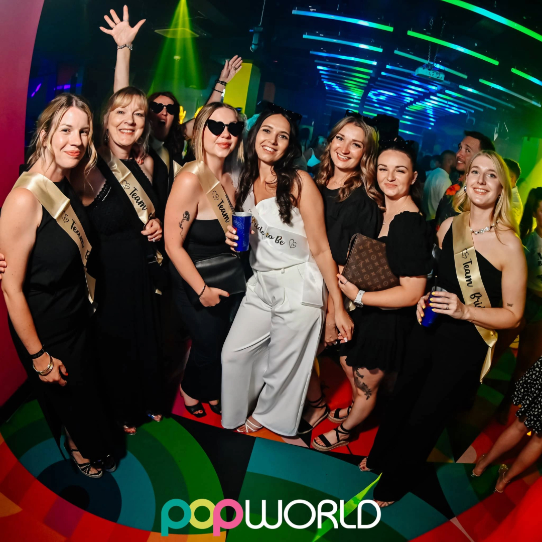 Hen parties at Popworld Watling Street (d) Hen parties at Popworld Watling Street (d)
