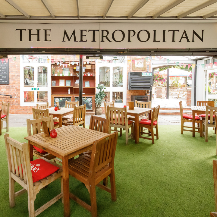 Beer Garden at Metropolitan West Didsbury (d) Beer Garden at Metropolitan West Didsbury (d)