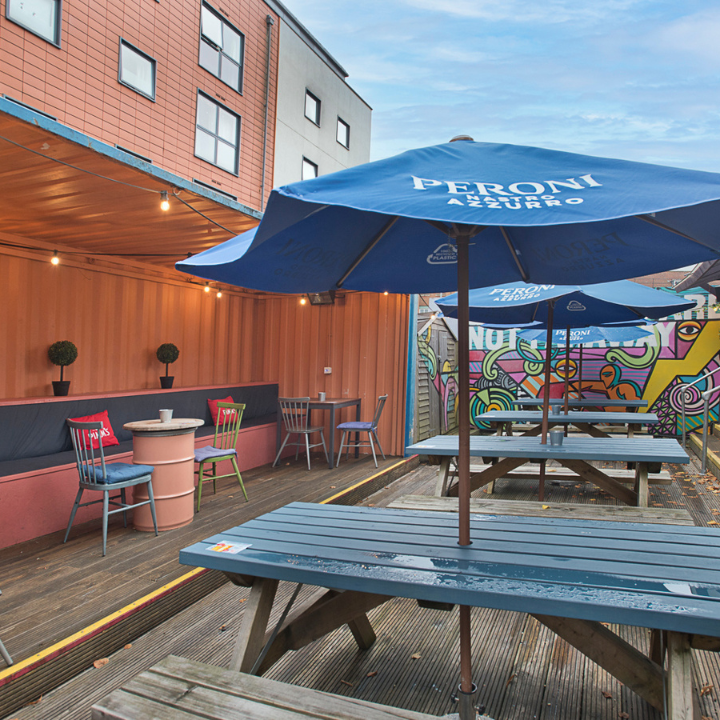 The Faraday Epsom (d) Beer Garden The Faraday Epsom (d) Beer Garden