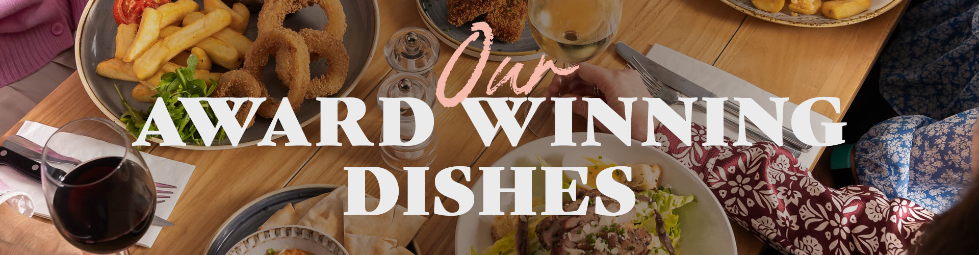 Award winning dishes at Two Brewers Marlow (d)