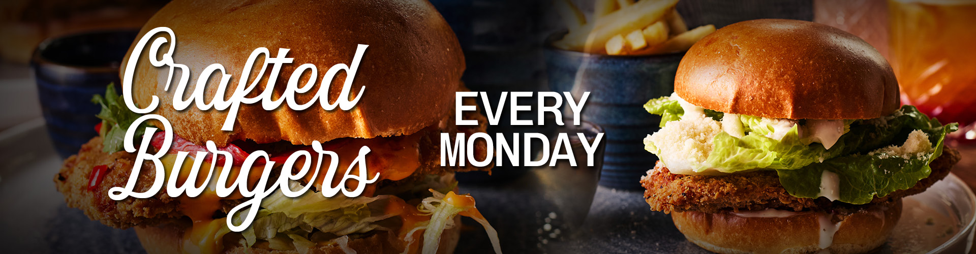 Burger, fries & a drink offer | Try our delicious burgers