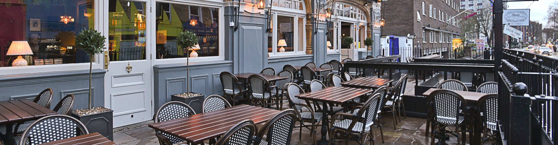 Beer Garden at Lillie Langtry Fulham (d)
