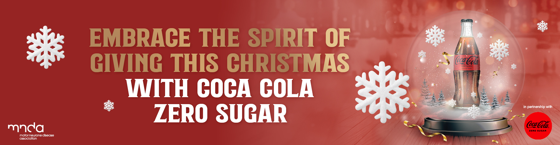 Embrace the spirit of giving this Christmas with Coca Cola Zero Sugar