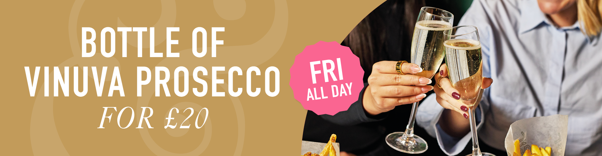 Bottle of Prosecco for £20