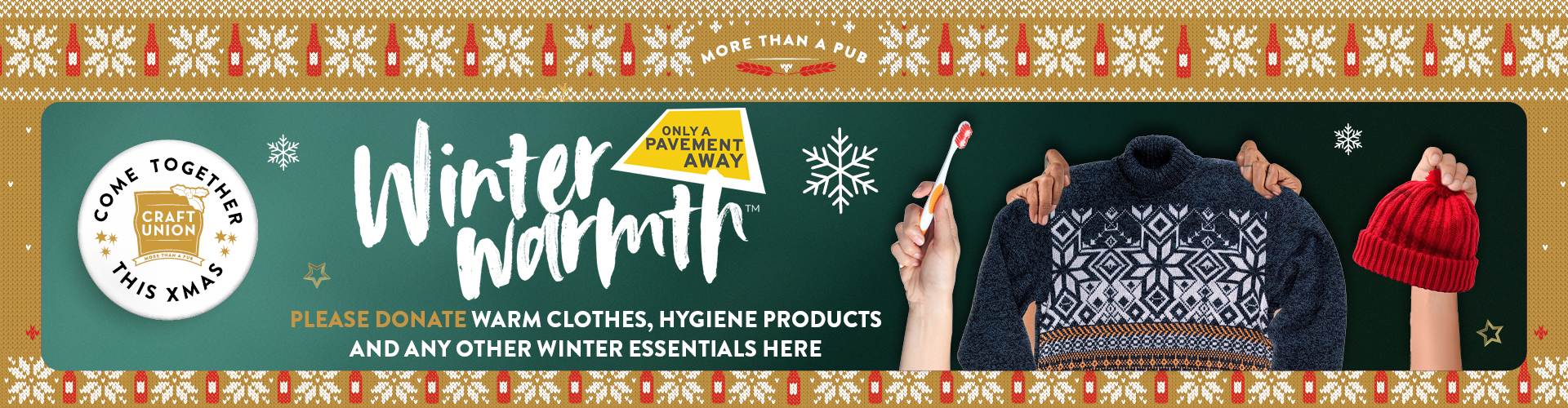 Winter Warmth with Craft Union Pubs