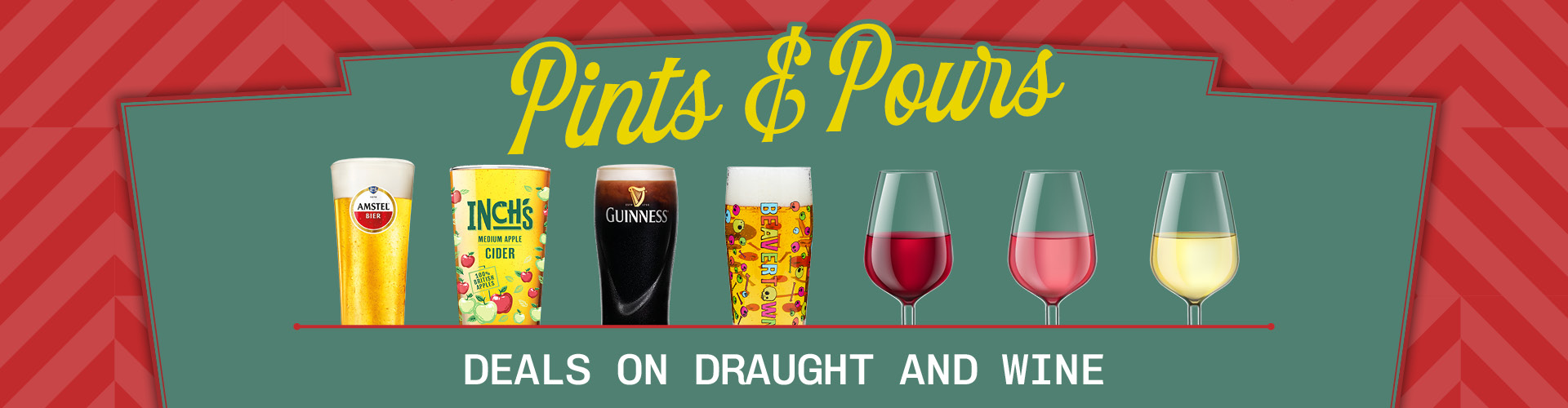 Pints and Pours offer at Alex Southend On Sea (d)