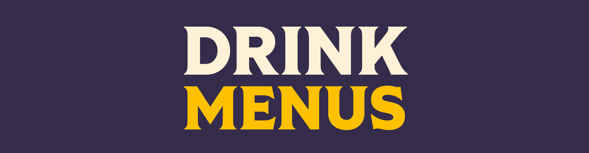 Drink Menus at Lauders Inverness (d)