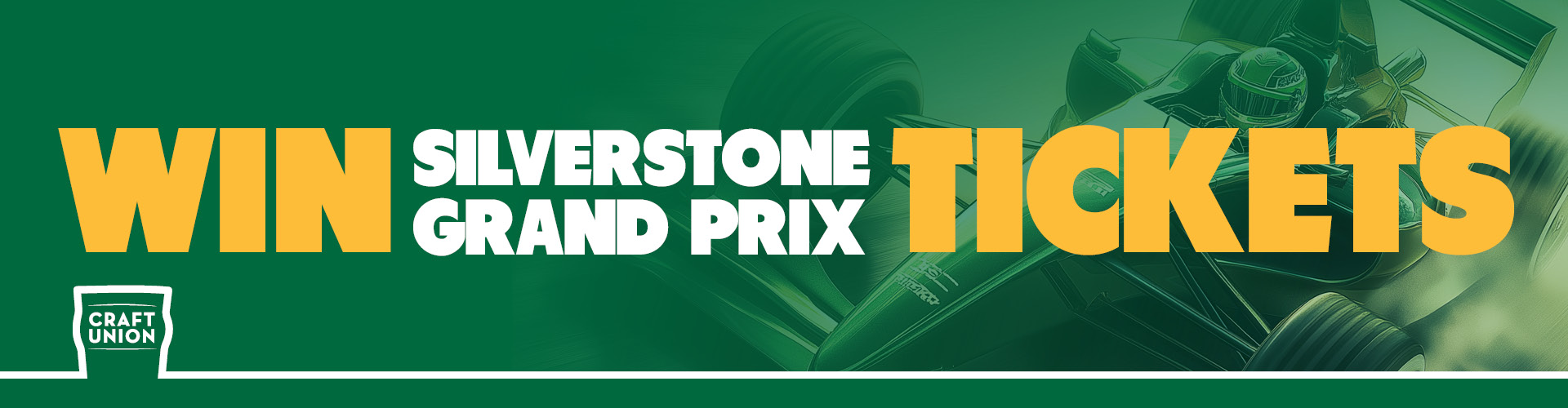 Win two Formula 1 Silverstone Grand Prix tickets